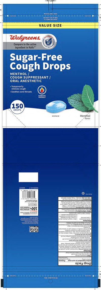 Walgreens Sf Menthol 150ct 60001871 1 18 2022